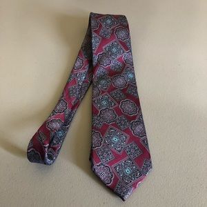 Ermenegildo Zegna 100% Silk Made in Italy tie